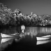 Buy canvas prints of Noss Mayo & River Yealm by Darren Galpin