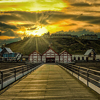 Buy canvas prints of Saltburn-by-the-Sea  by Darren Ball