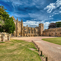 Buy canvas prints of Newstead Abbey  by Darren Ball