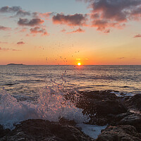 Buy canvas prints of ibiza sunrise by kevin murch
