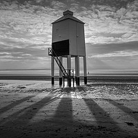 Buy canvas prints of burnham on sea low lighthouse by kevin murch