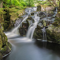 Buy canvas prints of river avon waterfall dartmoor by kevin murch