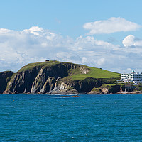 Buy canvas prints of burgh island and art deco hotel by kevin murch