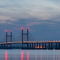 Buy canvas prints of second severn bridge by kevin murch