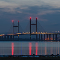 Buy canvas prints of second severn bridge by kevin murch