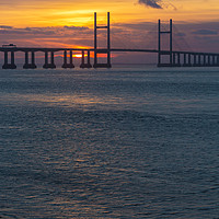 Buy canvas prints of severn sunset by kevin murch