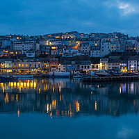 Buy canvas prints of brixham harbour by kevin murch