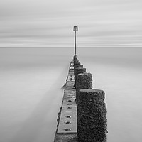 Buy canvas prints of dawlish groyne long exposure by kevin murch
