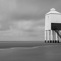 Buy canvas prints of burnham on sea low lighthouse by kevin murch