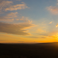 Buy canvas prints of dartmoor sunset by kevin murch
