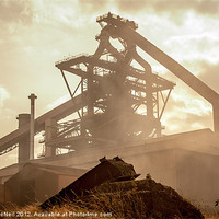 Buy canvas prints of Blast Furnace by Michael McNeil