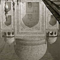 Buy canvas prints of The Taj Mahal by Norwyn Cole