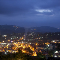 Buy canvas prints of Coonoor at Night by Norwyn Cole