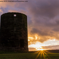 Buy canvas prints of The old windmill. by Mark Aynsley