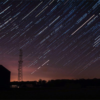 Buy canvas prints of Star trails in Detling. by Alex Tenters