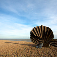 Buy canvas prints of The Scallop by paul petty