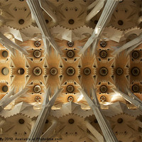Buy canvas prints of Sagrada Familia Barcelona by paul petty