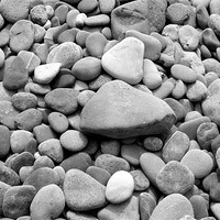 Buy canvas prints of Beach Pebbles by Shaun Cope