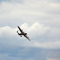 Buy canvas prints of Lancaster Bomber by Shaun Cope