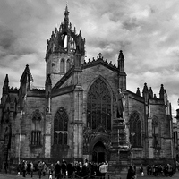 Buy canvas prints of St Giles Cathedral by Shaun Cope