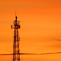 Buy canvas prints of Sunset Tower by Martin Albones