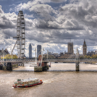 Buy canvas prints of  London by Mick Vogel