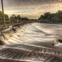 Buy canvas prints of Maidenhead Weir by Mick Vogel