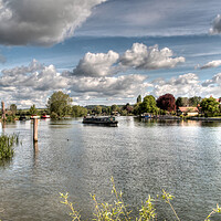 Buy canvas prints of Summer At Cookham by Mick Vogel
