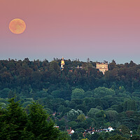 Buy canvas prints of Summer Moon by Mick Vogel