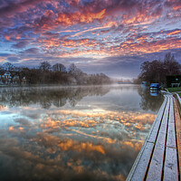 Buy canvas prints of River Thames at Cookham Reach by Mick Vogel