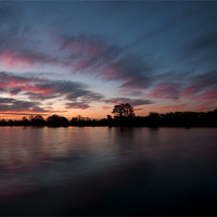 Buy canvas prints of Colwick Sunrise by Tracey Whitefoot