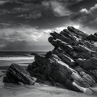 Buy canvas prints of Silvery Rocks by Tracey Whitefoot