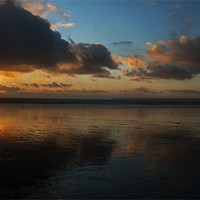 Buy canvas prints of Aberavon Sunset by Tracey Whitefoot