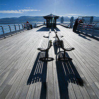 Buy canvas prints of Beaumaris Pier by Tracey Whitefoot
