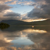 Buy canvas prints of Loch Lomond by Tracey Whitefoot
