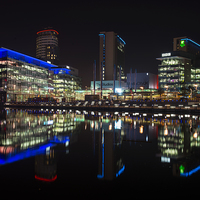 Buy canvas prints of Media City by Tracey Whitefoot