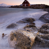 Buy canvas prints of The Boathouse by Tracey Whitefoot
