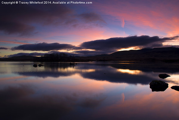 Loch Ba Sunrise  Print by Tracey Whitefoot