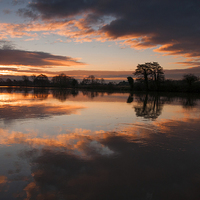 Buy canvas prints of  Fire in the Sky  by Tracey Whitefoot