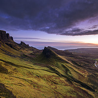 Buy canvas prints of Sunrise at the Quiraing  by Tracey Whitefoot
