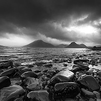 Buy canvas prints of Dramatic Elgol by Tracey Whitefoot