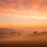Buy canvas prints of Valley of Mist  by Tracey Whitefoot