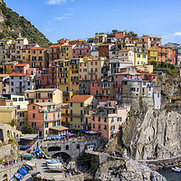 Buy canvas prints of Manarola  by Tracey Whitefoot