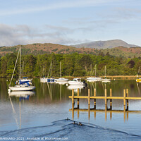 Buy canvas prints of Windermere Lake District by CHRIS BARNARD