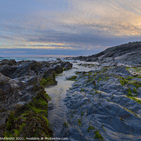 Buy canvas prints of Dollar Cove Sunset by CHRIS BARNARD