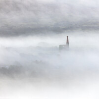 Buy canvas prints of Bodmin Moor Engine House by CHRIS BARNARD