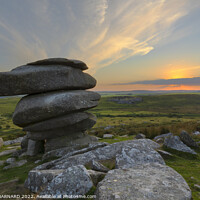Buy canvas prints of The Cheesewring Bodmin Moor by CHRIS BARNARD