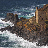 Buy canvas prints of Crowns at Botallack Mines by CHRIS BARNARD