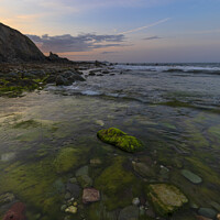 Buy canvas prints of Sunrise at Finnygook Beach by CHRIS BARNARD