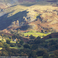 Buy canvas prints of Martindale Valley Lake District by CHRIS BARNARD